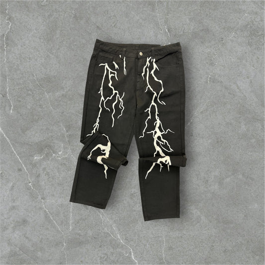 2768/ BLACK ROOT JEAN