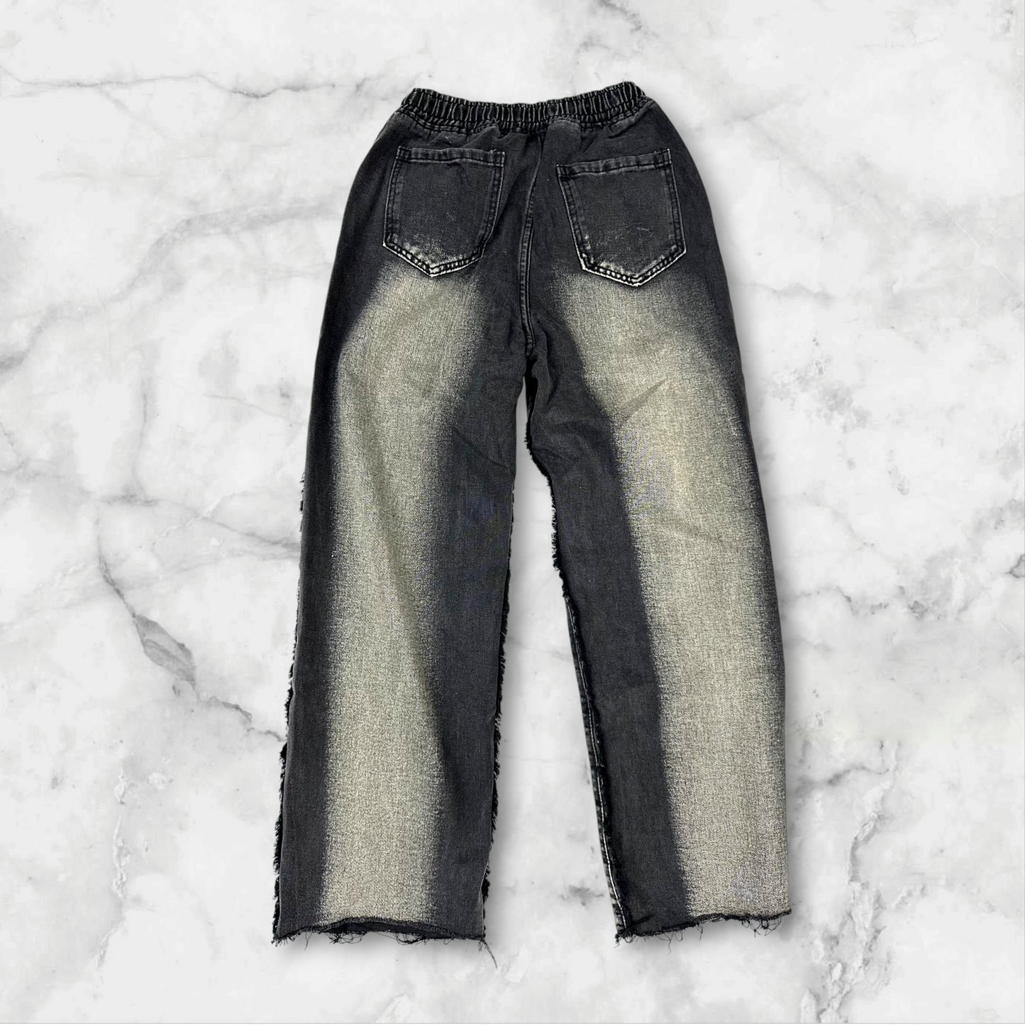 H8055/BLACK JEANS