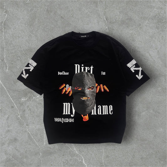 JK43604/ BLACK T SHIRTS