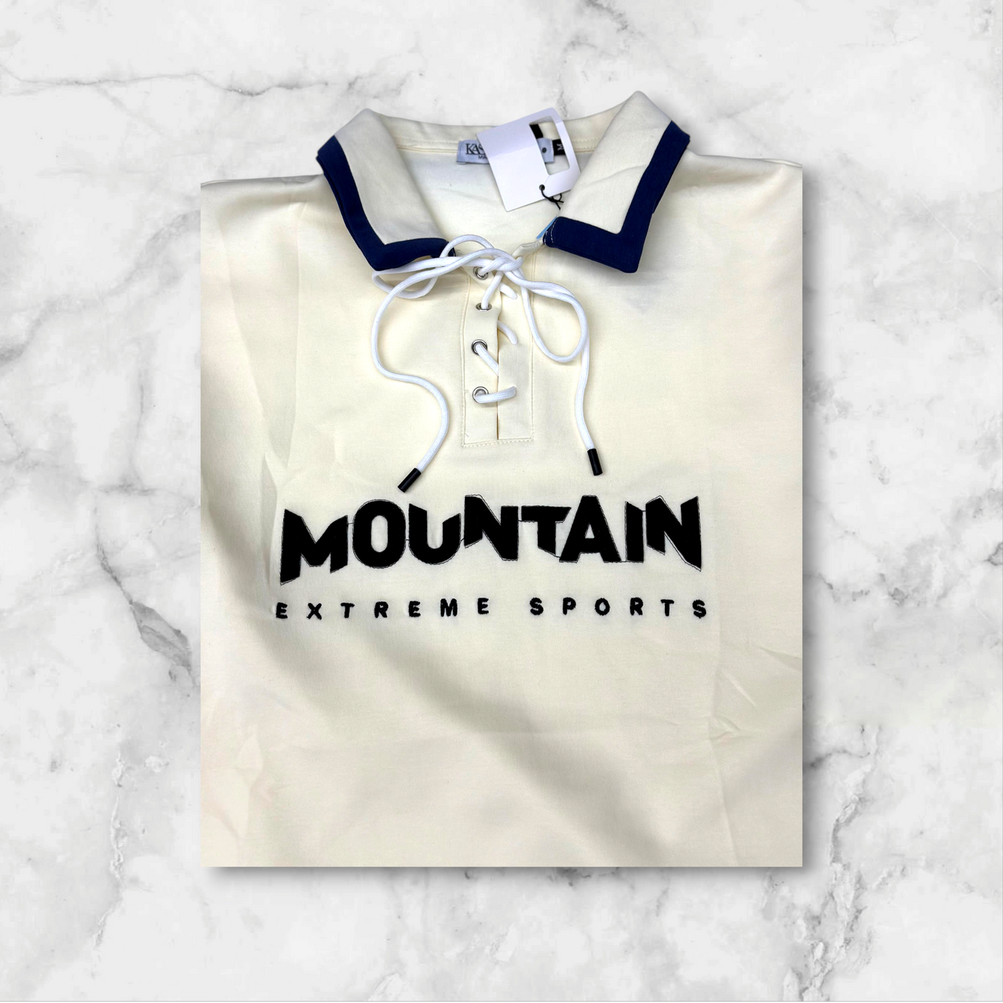 NOOR8/ CREAM POLO KN