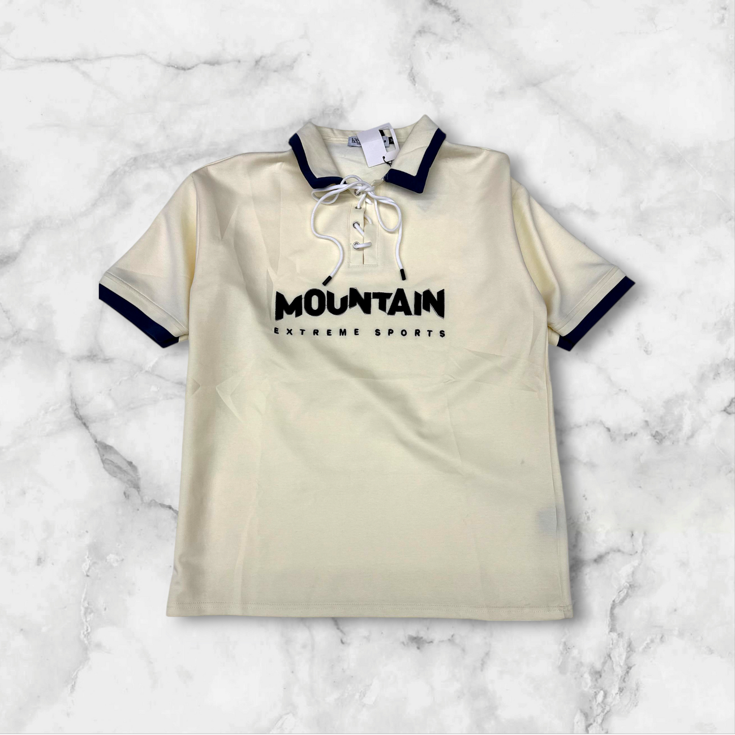 NOOR8/ CREAM POLO KN