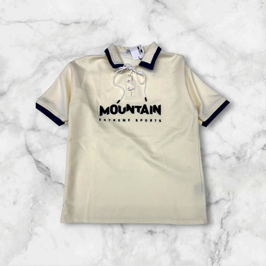 NOOR8/ CREAM POLO KN