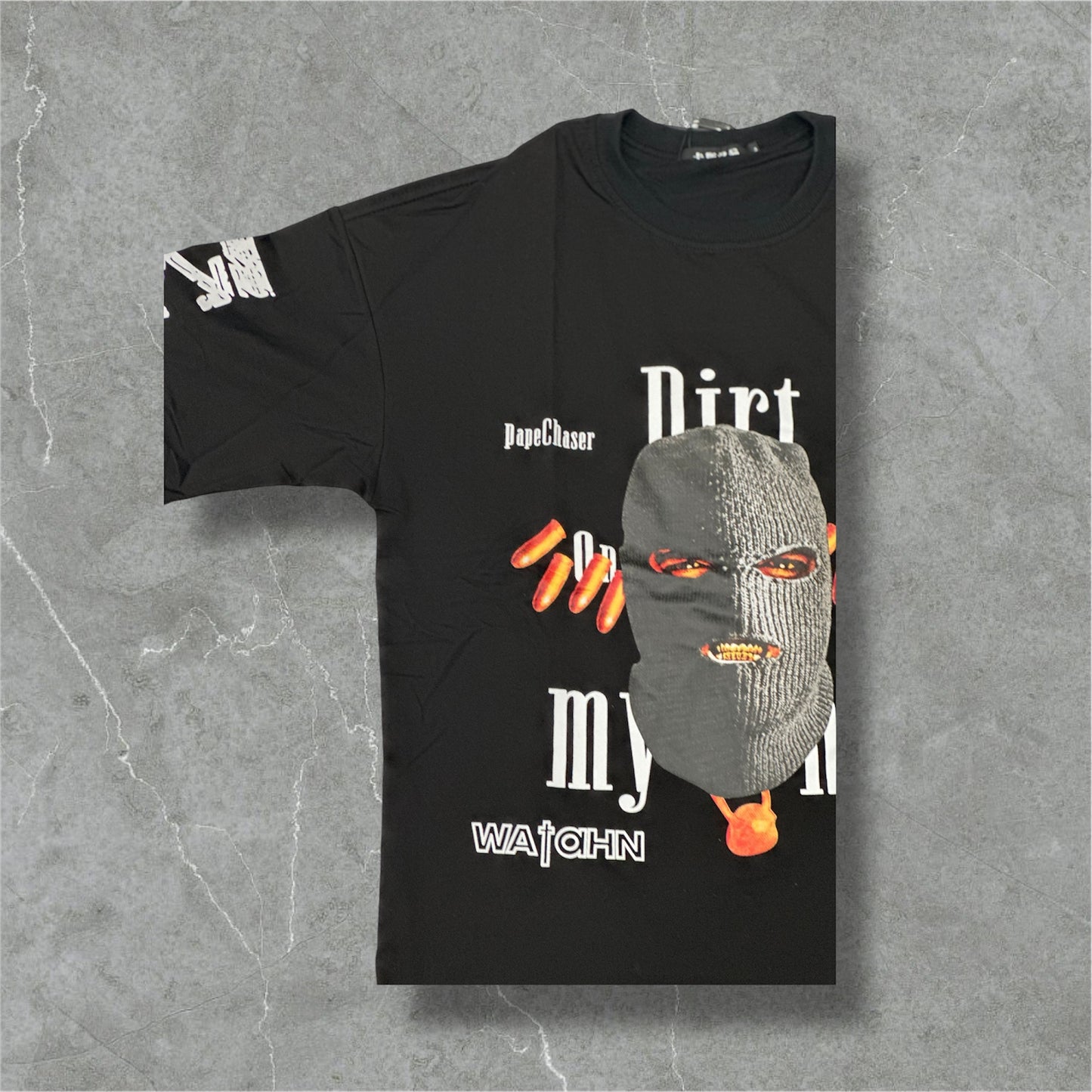 JK43604/ BLACK T SHIRTS