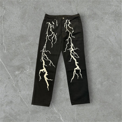 2768/ BLACK ROOT JEAN